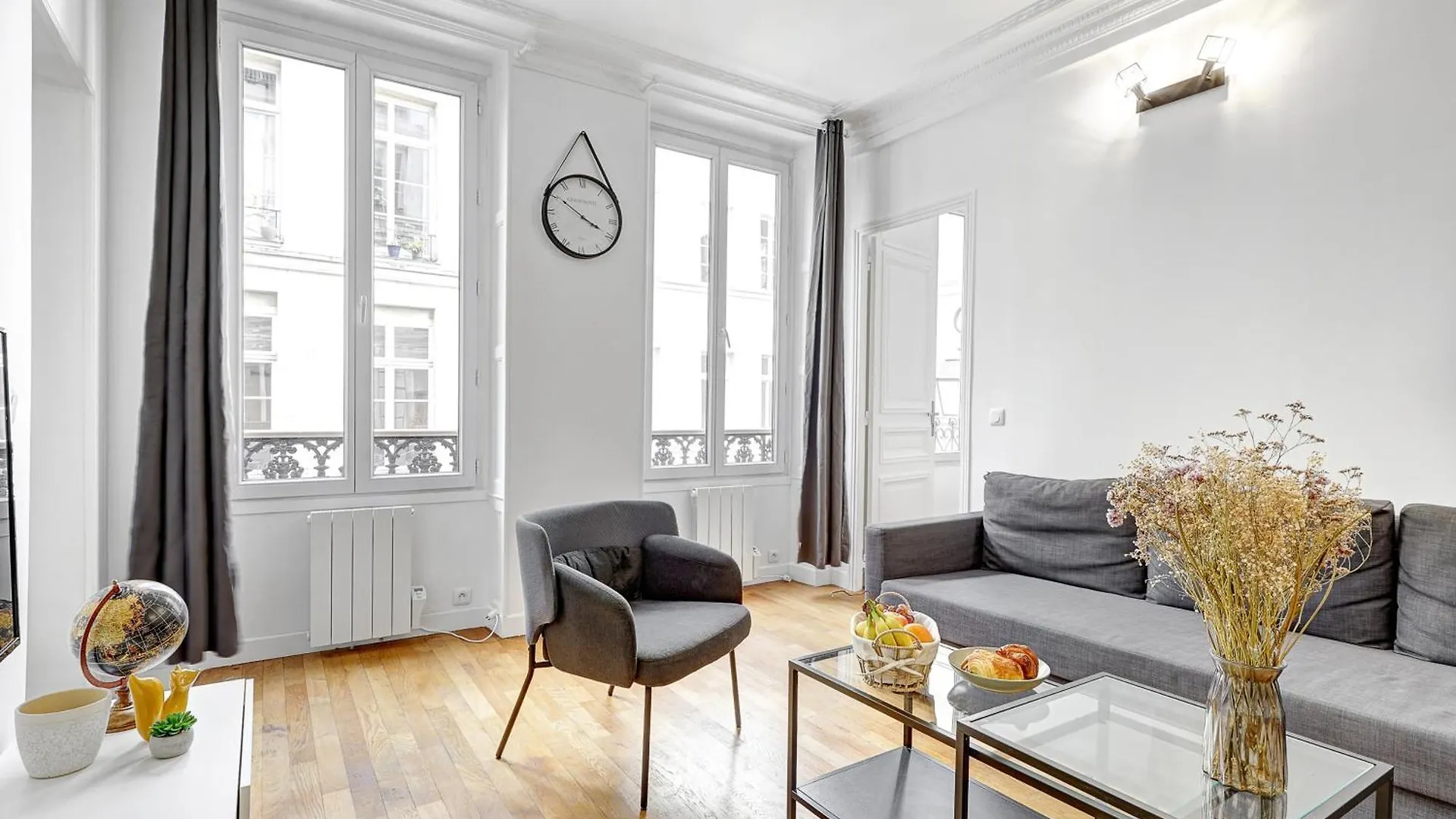Elegance Haussmannienne Au Coeur Du Marais Lägenhet
